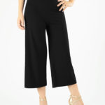 High waisted tango pants in black