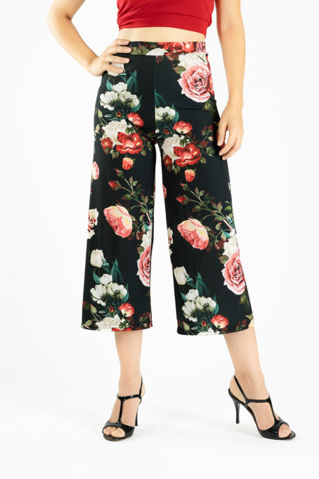 Hight waisted tango pants with wide legs